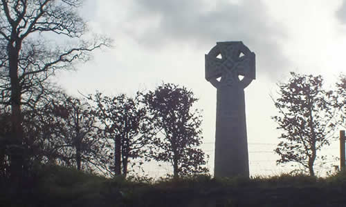 Celtic Cross in Landulph Parish, Cornwall